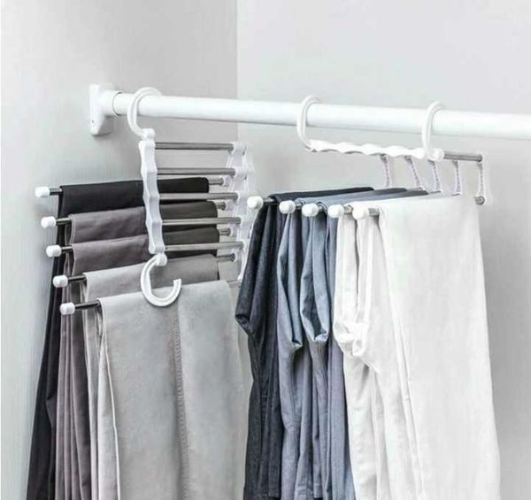 5 in 1 multi-functional trouser storage rack adjustable pants tie storage shelf closet organizer stainless steel clothes hanger
5 in 1 multi-functional trouser storage rack adjustable pants tie storage shelf closet organizer stainless steel clothes hanger