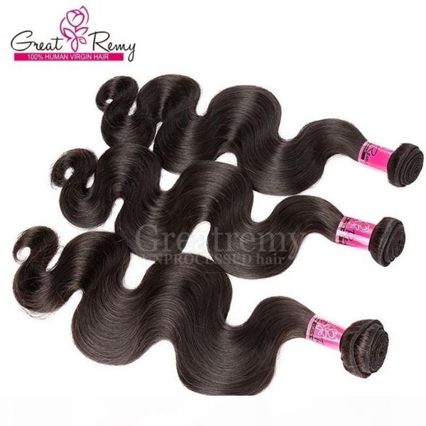 greatremy wholesale 3pcs lot natural color indian hair weft dyeable indian human hair body wave unprocessed hair weave bundles, Black
greatremy wholesale 3pcs lot natural color indian hair weft dyeable indian human hair body wave unprocessed hair weave bundles, Black