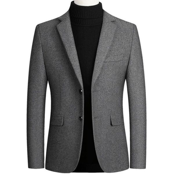 men's suits & blazers men wool blazer business casual slim fit party/wedding dress woolen jackets terno masculino full, White;black
men's suits & blazers men wool blazer business casual slim fit party/wedding dress woolen jackets terno masculino full, White;black