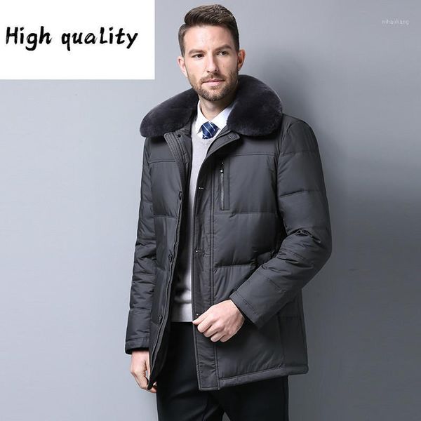 duck winter down jacket men middle-aged parka plus size warm coat real fur collar puffer jacket casaco masculino1, Black
duck winter down jacket men middle-aged parka plus size warm coat real fur collar puffer jacket casaco masculino1, Black