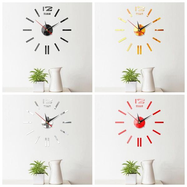 new wall clocks 3d diy clock acrylic mirror stickers home decoration living room quartz needle self adhesive hanging watch
new wall clocks 3d diy clock acrylic mirror stickers home decoration living room quartz needle self adhesive hanging watch