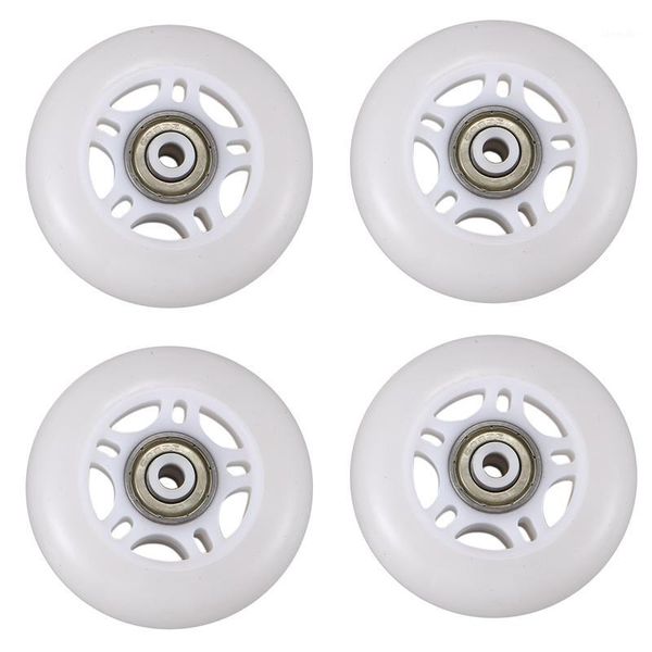 skateboarding 4 pack inline skate wheels beginner's roller blades replacement wheel with bearings 70mm white1
skateboarding 4 pack inline skate wheels beginner's roller blades replacement wheel with bearings 70mm white1