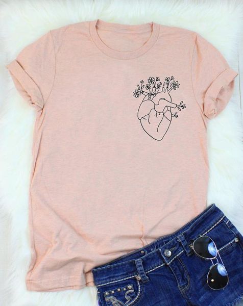 flower heart t-shirt hipster funny women 100% cotton grunge harajuku aesthetic camisetas tee tshirt fit drop shipping1, White
flower heart t-shirt hipster funny women 100% cotton grunge harajuku aesthetic camisetas tee tshirt fit drop shipping1, White