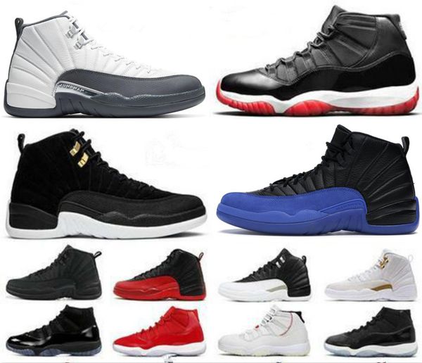 2020 jumpman bred 11 men women basketball shoes dark grey 12s concord 11s reverse taxi what the metallic silver men trainer sports sneakers
2020 jumpman bred 11 men women basketball shoes dark grey 12s concord 11s reverse taxi what the metallic silver men trainer sports sneakers