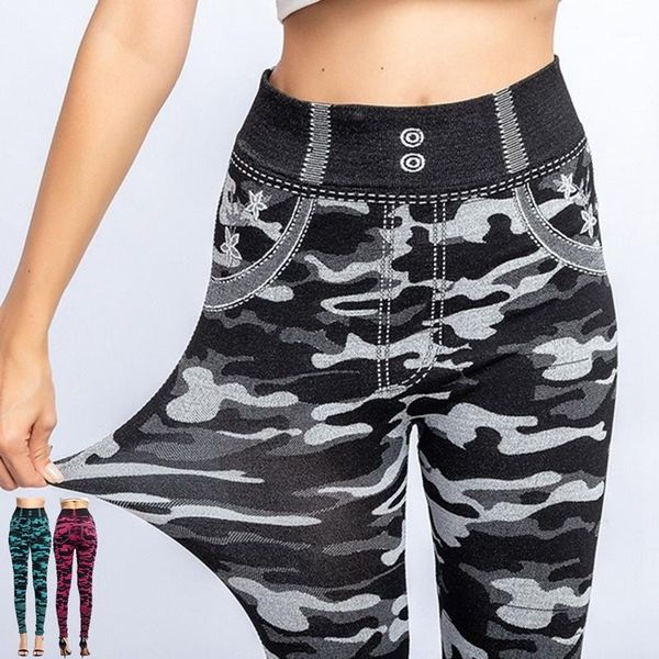 women's imitation jeans leggings pants stretchable slim fitness leggings faux denim jeans high hips sports pencil pants casual1, Black
women's imitation jeans leggings pants stretchable slim fitness leggings faux denim jeans high hips sports pencil pants casual1, Black