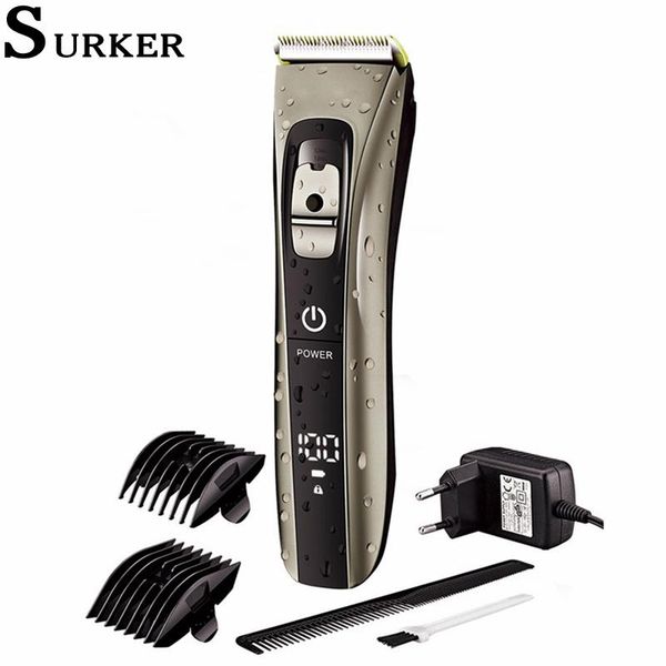 surker professional electric hair clippers waterproof cordless hair trimmer fashion rechargeable cutting machine sk-629
surker professional electric hair clippers waterproof cordless hair trimmer fashion rechargeable cutting machine sk-629