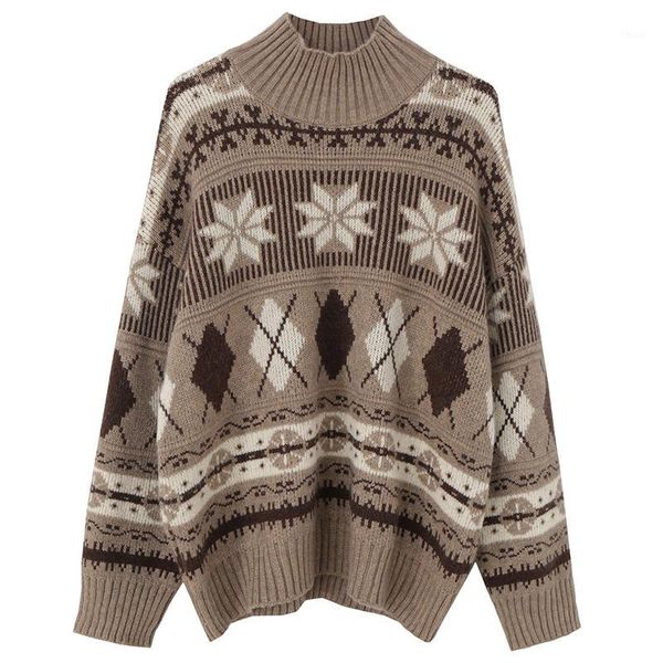 vintage pullover knitted sweater women winter autumn loose warm half turtleneck long sleeve loose oversized sweater knitwear1, White;black
vintage pullover knitted sweater women winter autumn loose warm half turtleneck long sleeve loose oversized sweater knitwear1, White;black