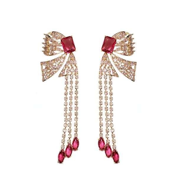 butterfly tassel earrings for women 2020 new fashion wedding water drop dangle charming red gem crystal earring gold plated jewelry, Silver
butterfly tassel earrings for women 2020 new fashion wedding water drop dangle charming red gem crystal earring gold plated jewelry, Silver