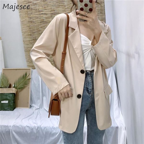 blazers women solid elegant double buttons pockets womens coat outwear office lady harajuku loose korean style chic casual new, White;black
blazers women solid elegant double buttons pockets womens coat outwear office lady harajuku loose korean style chic casual new, White;black