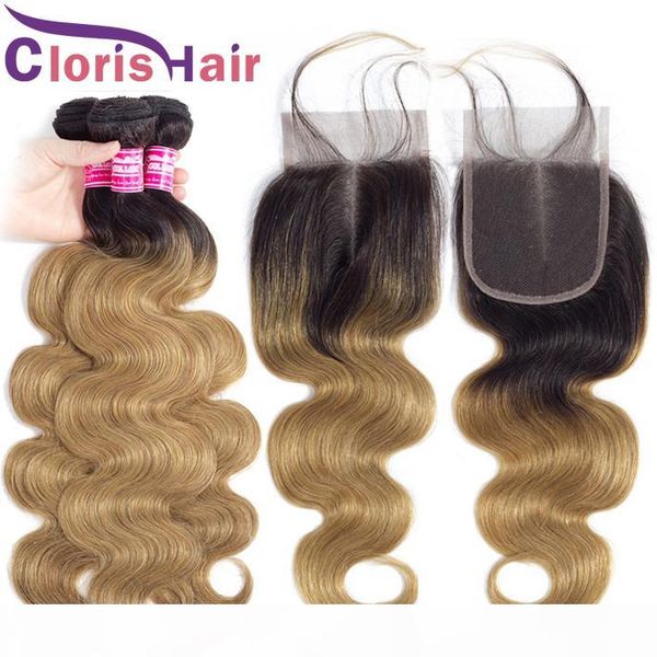 honey blonde human hair 3 bundles with closure brazilian virgin body wave ombre weaves two tone 1b 27 colored extensions blonde lace closure, Black;brown
honey blonde human hair 3 bundles with closure brazilian virgin body wave ombre weaves two tone 1b 27 colored extensions blonde lace closure, Black;brown