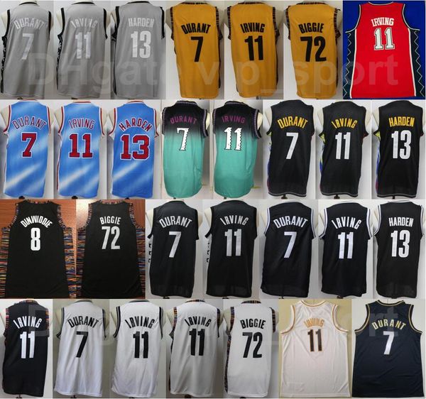 men basketball biggie jersey 72 spencer dinwiddie 8 james harden 13 kyrie irving 11 kevin durant 7 edition earned city stitched, Black;red
men basketball biggie jersey 72 spencer dinwiddie 8 james harden 13 kyrie irving 11 kevin durant 7 edition earned city stitched, Black;red
