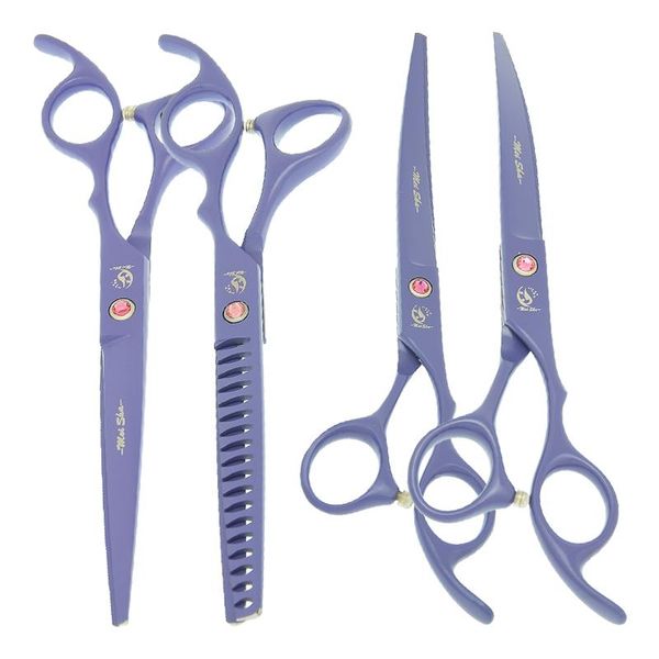 7.0 inch dog grooming tesouras japan 440c curved pet cutting scissors 18 teeth animals thinning shears with comb forceps b0039a
7.0 inch dog grooming tesouras japan 440c curved pet cutting scissors 18 teeth animals thinning shears with comb forceps b0039a