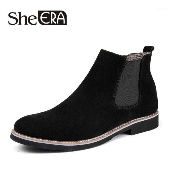 boots 2021 flat leather men's booties trend british sleeve daily casual high help1, Black
boots 2021 flat leather men's booties trend british sleeve daily casual high help1, Black