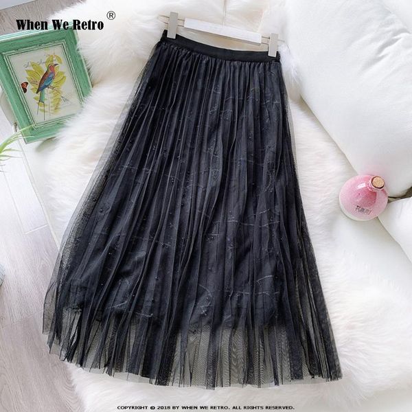 embroidered skirt womens wf0107 beaded flower mesh skirt ladies summer long pleated in black grey apricot1
embroidered skirt womens wf0107 beaded flower mesh skirt ladies summer long pleated in black grey apricot1