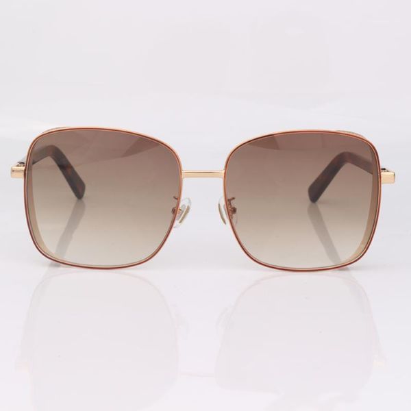square gold bling women sunglasses fashion gradient brown lens eye wear1, White;black
square gold bling women sunglasses fashion gradient brown lens eye wear1, White;black
