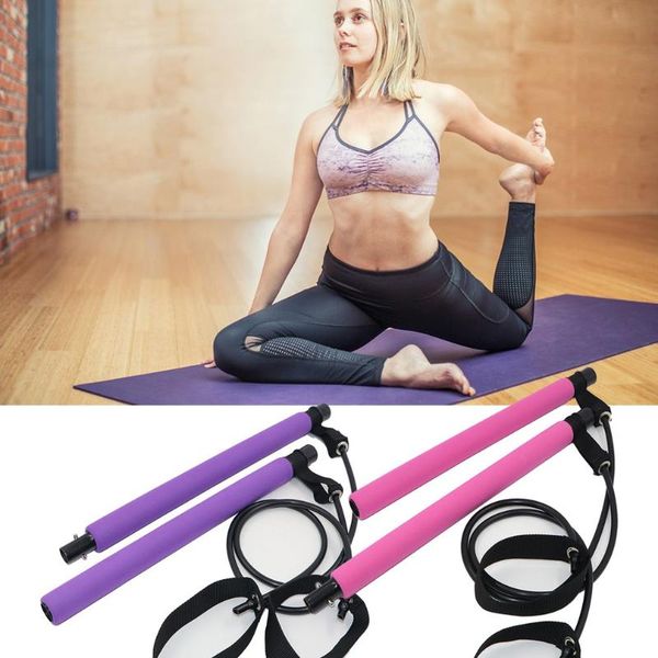 pilates bar kit body abdominal resistance rope puller multi functional yoga rally rod pilates stick fitness bar body workout
pilates bar kit body abdominal resistance rope puller multi functional yoga rally rod pilates stick fitness bar body workout