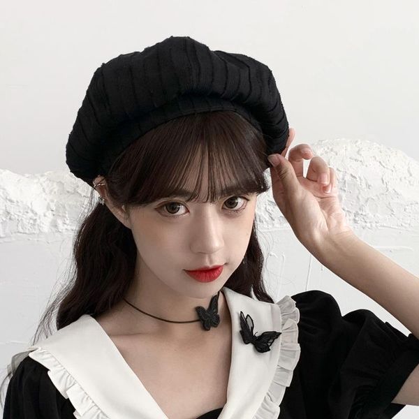 new women sweet caps blend berets winter autumn octagonal beret caps stylish artist painter newsboy hats black grey beret hats, Blue;gray
new women sweet caps blend berets winter autumn octagonal beret caps stylish artist painter newsboy hats black grey beret hats, Blue;gray