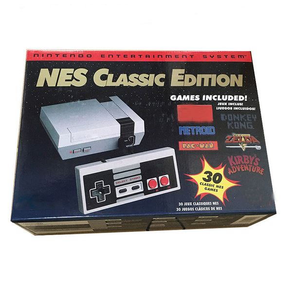 1pcs classic game tv hd video handheld console entertainment wii system games for can store 30 edition model nes mini game consoles player
1pcs classic game tv hd video handheld console entertainment wii system games for can store 30 edition model nes mini game consoles player