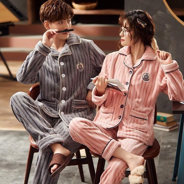 2020 winter pajamas women couple warm pajamas coral fleece simple loose flannel home wear sleep wear women, Black;red
2020 winter pajamas women couple warm pajamas coral fleece simple loose flannel home wear sleep wear women, Black;red
