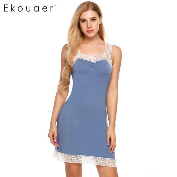 ekouaer cotton nightgown women sleepwear lingerie dress sleeveless lace patchwork square neck night dress female sleepshirts y200425, Black;red
ekouaer cotton nightgown women sleepwear lingerie dress sleeveless lace patchwork square neck night dress female sleepshirts y200425, Black;red