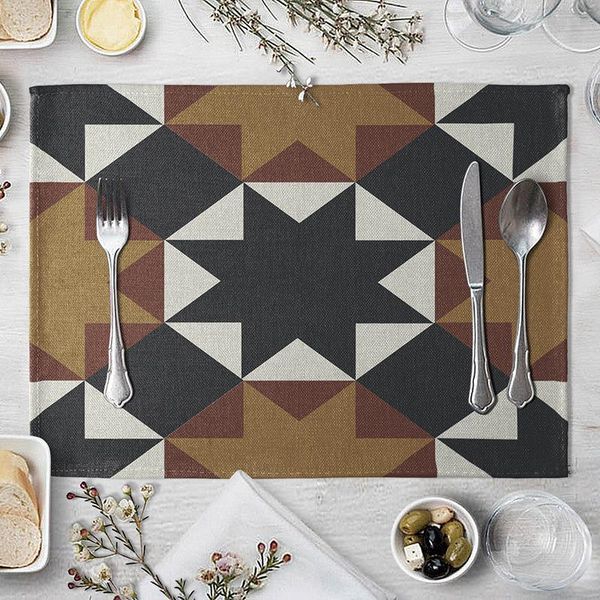 creative geometric pattern linen table placemat coaster home table napkin mat tapete table mats kitchen accessories h wmtwqg
creative geometric pattern linen table placemat coaster home table napkin mat tapete table mats kitchen accessories h wmtwqg