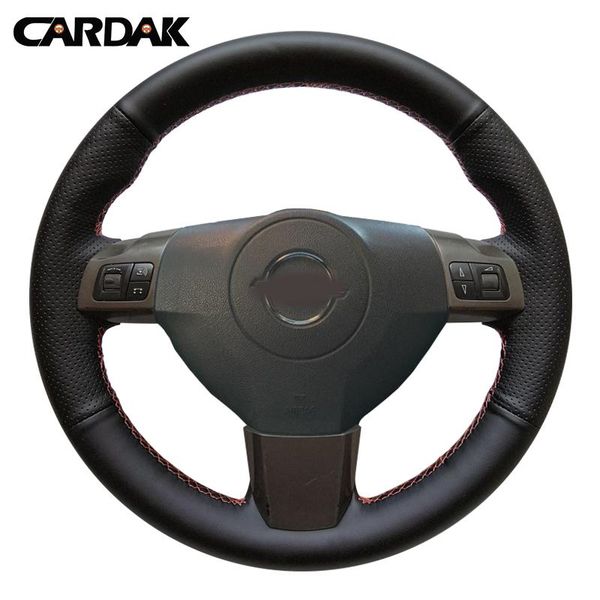 cardak diy hand-stitched black artificial leather car steering wheel cover for astra 2005 2006 vauxhall astra
cardak diy hand-stitched black artificial leather car steering wheel cover for astra 2005 2006 vauxhall astra