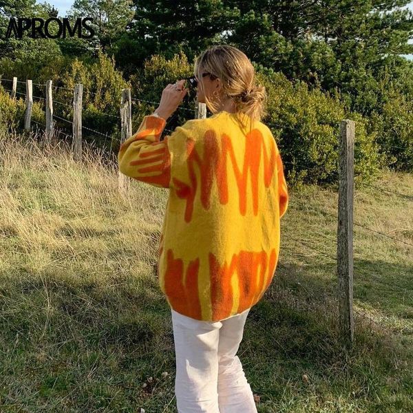 aproms orange striped print oversized sweater and pullover women 2020 winter soft knitted long jumpers streetwear warm outerwear1, White;black
aproms orange striped print oversized sweater and pullover women 2020 winter soft knitted long jumpers streetwear warm outerwear1, White;black