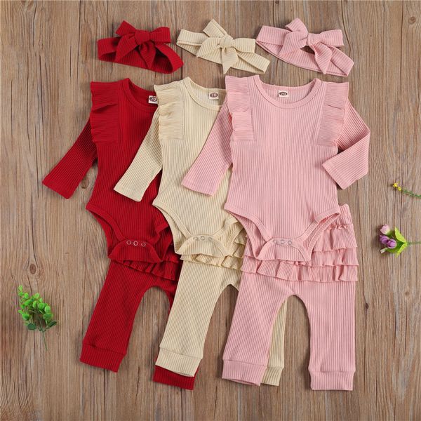 infant newborn baby girls boys spring autumn ribbed solid clothes sets long sleeve bodysuits + elastic pants 3pcs solid outfits 1021, White
infant newborn baby girls boys spring autumn ribbed solid clothes sets long sleeve bodysuits + elastic pants 3pcs solid outfits 1021, White