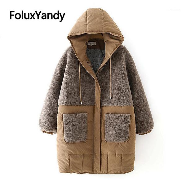long winter parka 2020 women coats warm thick outerwear hooded patchwork long sleeve casual plus size parkas kkfy51061, Black
long winter parka 2020 women coats warm thick outerwear hooded patchwork long sleeve casual plus size parkas kkfy51061, Black