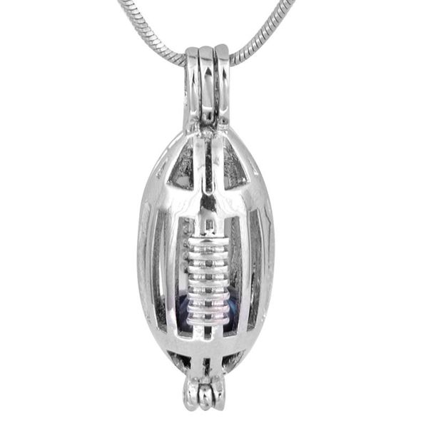 sport theme silver plated rugby cage pendant pearl crystal jewel diy fashion jewellery accessory p119
sport theme silver plated rugby cage pendant pearl crystal jewel diy fashion jewellery accessory p119