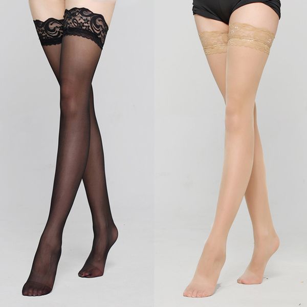 women sheer lace thigh high stockings over the knee socks nightclubs pantyhose calcetines below 60kg, Red;black
women sheer lace thigh high stockings over the knee socks nightclubs pantyhose calcetines below 60kg, Red;black