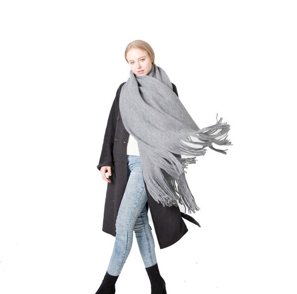 fashion scarf autumn and winter new long fringe solid color imitation wool scarf men women warp single color thickened scarf shawl wholesale, Blue;gray
fashion scarf autumn and winter new long fringe solid color imitation wool scarf men women warp single color thickened scarf shawl wholesale, Blue;gray