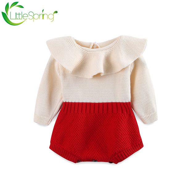 littlespring baby girl romper autumn infant baby knitted romper ruffle long sleeve newborn kids jumpsuits 1024, Blue
littlespring baby girl romper autumn infant baby knitted romper ruffle long sleeve newborn kids jumpsuits 1024, Blue