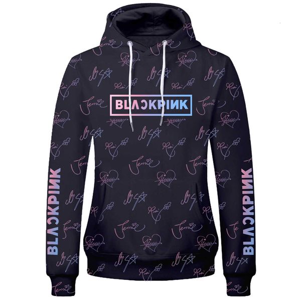 kpop blackpink hoodie hoodies men women casual long-sleeved coat persona lisa jisoo rose autograph oversized sweatshirt clothes mx200812, Black
kpop blackpink hoodie hoodies men women casual long-sleeved coat persona lisa jisoo rose autograph oversized sweatshirt clothes mx200812, Black