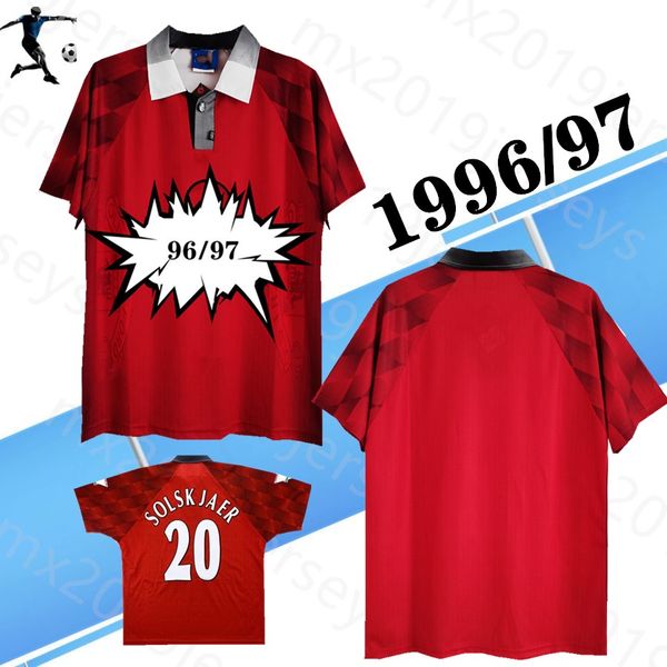 1997 1998 home shirt may #4 solskjaer #20 retro soccer jerseys beckham giggs cantona keane 97 98 classic football shirt, Black;yellow
1997 1998 home shirt may #4 solskjaer #20 retro soccer jerseys beckham giggs cantona keane 97 98 classic football shirt, Black;yellow