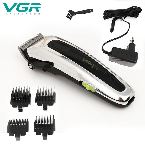 vgr rechargeable electric clipper gair trimming professional hair salon gradient push mark carving push silver electric fader
vgr rechargeable electric clipper gair trimming professional hair salon gradient push mark carving push silver electric fader