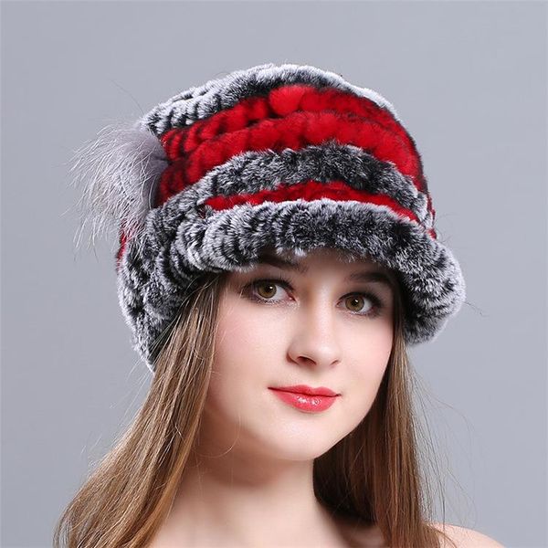 new knitting rex fur hat for women's autumn and winter thickened warm duck tongue hat wool, Blue;gray
new knitting rex fur hat for women's autumn and winter thickened warm duck tongue hat wool, Blue;gray