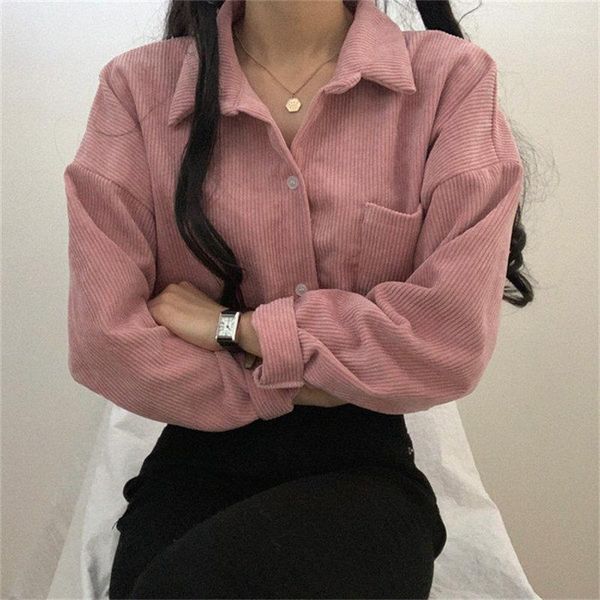 hzirip basic corduroy office lady shirt 2020 vintage warm chic femme blusas camisas mujer loose women solid blouses1, White
hzirip basic corduroy office lady shirt 2020 vintage warm chic femme blusas camisas mujer loose women solid blouses1, White