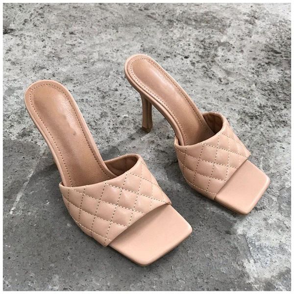 slippers summer women 2021 fashion sandals high heel vintage square toe slipper ladies slip on slides1, Black
slippers summer women 2021 fashion sandals high heel vintage square toe slipper ladies slip on slides1, Black
