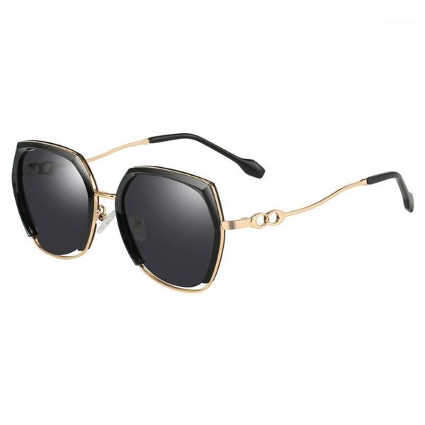 sunglasses 2021 korean fashion woman polarized metal frame hexagon sunglases square black pink sun glasses for women driving1, White;black
sunglasses 2021 korean fashion woman polarized metal frame hexagon sunglases square black pink sun glasses for women driving1, White;black