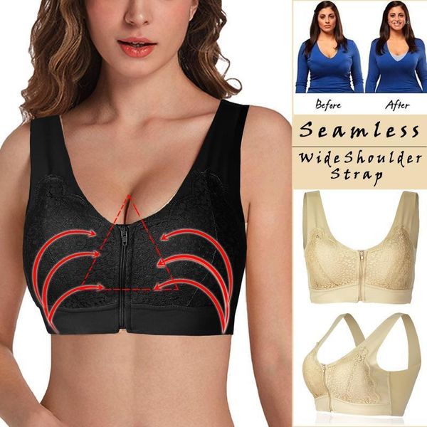 gym clothing women yoga sports front closure extra-elastic breathable lace trim bra underwear sport sportswear for girls 1181, White;black
gym clothing women yoga sports front closure extra-elastic breathable lace trim bra underwear sport sportswear for girls 1181, White;black