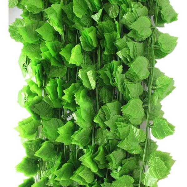 24pcs false vines leaves artificial grape leaves vines for party wedding christmas festival wall garden decor
24pcs false vines leaves artificial grape leaves vines for party wedding christmas festival wall garden decor