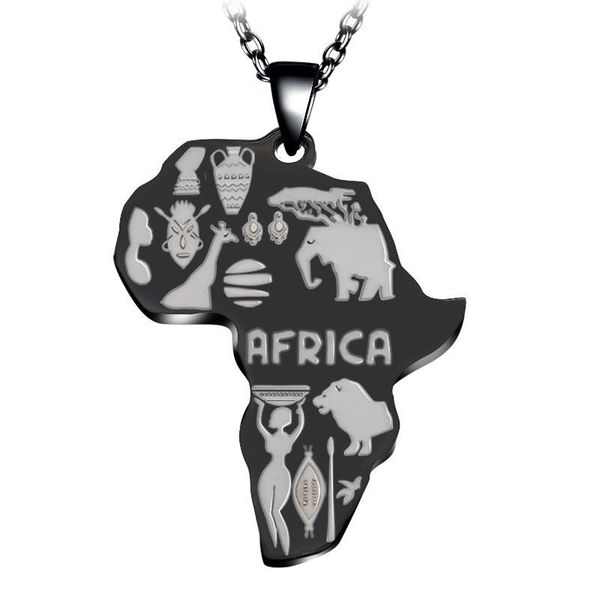 chains 2021 fashion stainless steel animal map of africa pendant necklaces dog tags pendants hip hop necklace for boy gifts men jewelry, Silver
chains 2021 fashion stainless steel animal map of africa pendant necklaces dog tags pendants hip hop necklace for boy gifts men jewelry, Silver
