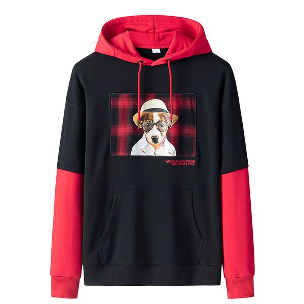 oversized mens hoodies men 2020 dog print patchwork sweatshirt hip hop harajuku japanese streetwear red hoodie men, Black
oversized mens hoodies men 2020 dog print patchwork sweatshirt hip hop harajuku japanese streetwear red hoodie men, Black