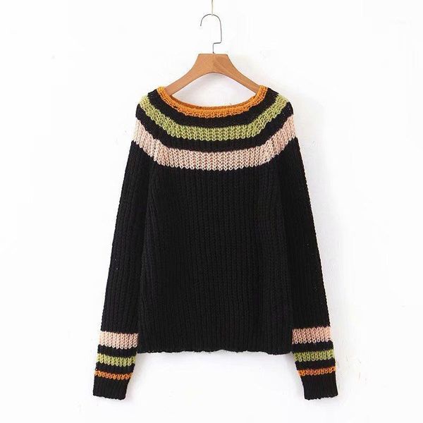 fashion women the lins article 48-9117 european and american fashion wind colour pullovers1, White;black
fashion women the lins article 48-9117 european and american fashion wind colour pullovers1, White;black