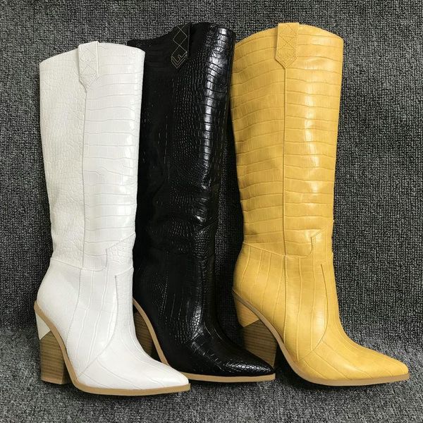boots aiweiyi spike high heels knee pointed toe runway black white slip on winter thigh botas shoes woman1
boots aiweiyi spike high heels knee pointed toe runway black white slip on winter thigh botas shoes woman1