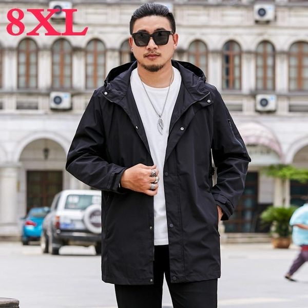 7xl 8xl plus new size spring autumn mens fashion outerwear windbreaker men' s jackets hooded casual sporting coat, Black;brown 
7xl 8xl plus new size spring autumn mens fashion outerwear windbreaker men' s jackets hooded casual sporting coat, Black;brown