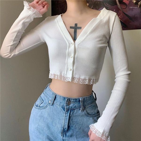 fall elegant ribbed knit long sleeve tee women button v neck solid t-shirts street casual office wear mujer t-shirts spring1, White
fall elegant ribbed knit long sleeve tee women button v neck solid t-shirts street casual office wear mujer t-shirts spring1, White