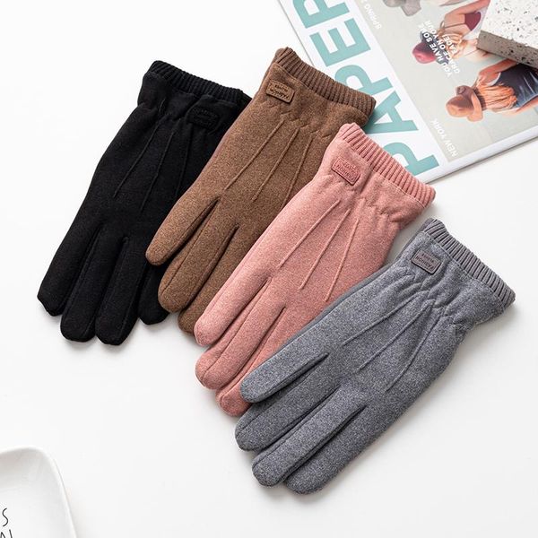 five fingers gloves 2021 fashion winter women' furry warm touch scree windproof full finger ladies mittens outdoor sport female, Blue;gray
five fingers gloves 2021 fashion winter women' furry warm touch scree windproof full finger ladies mittens outdoor sport female, Blue;gray