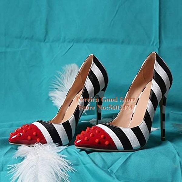zebra print high heels shoes red studded pointed toe women's stiletto pumps slip on rivets patchwork dress shoes drop ship, Black
zebra print high heels shoes red studded pointed toe women's stiletto pumps slip on rivets patchwork dress shoes drop ship, Black